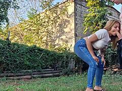 Latina Vixen Dominates Outdoor Encounter
