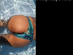 What’s This Bound Beauty Doing at the Pool?