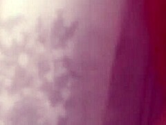 solitary gaze in misty shower