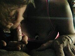 hidden blowjob caught in daring act