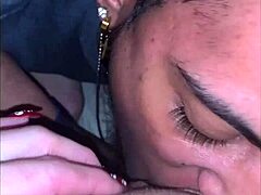Latina takes fierce interracial pounding in wild session