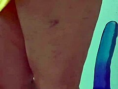 Wanna see Violet Lakes ride a dildo up close?