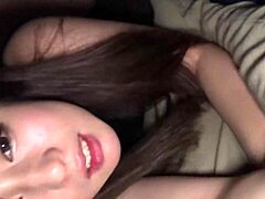 Cheeky Handjob From A Slender Tease