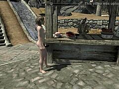 Skyrim's tender lesbian dance