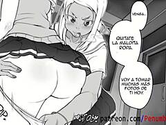Girl's Butt Crush Ignites