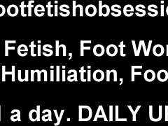 Sexiest Feet in Footjob Scene