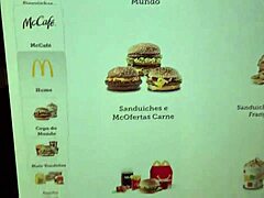 Pornstar fucked after fast food stop