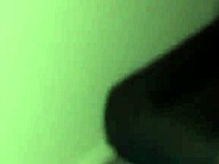 condom slipped off during rough ebony pounding