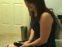 ever seen a teen touch herself like this?