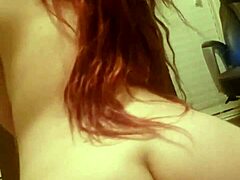 my pov ride with redhead milf in reverse cowgirl