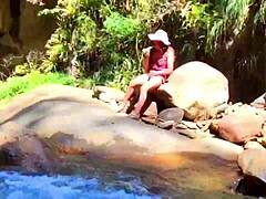 ON THE RIVERSIDE, LILYAN EXPLORES SOLO DESIRES
