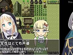 Anime elf's tender crossdressing story