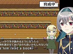 Anime elf's tender crossdressing story