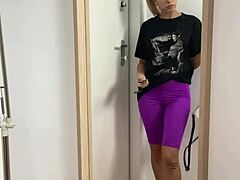 Laura Bae’s Solo Blonde Masturbation