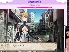 Busty anime hentai adventure awaits