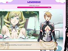 Busty anime hentai adventure awaits