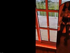 Latina Trans Tempts with Fiery Moves