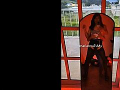 Latina Trans Tempts with Fiery Moves