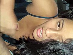 Latina Sucking Cock Like Crazy With Big Ass Bouncing
