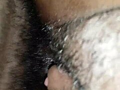 Intense oral with ebony lover