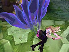 Ahri’s Seductive Moans in Fantasy
