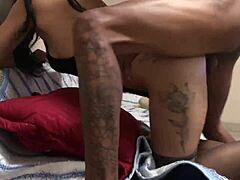 Busty teen conquers massive ebony shaft
