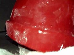 Dildo Pushed Deep In Solo Play
