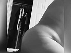 curvy babe gives ass to her man like a slut