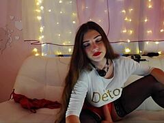 Big Tits Woman Fucked Hard In Bedroom Scene