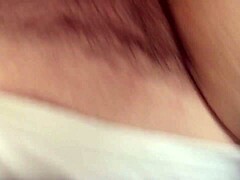 Amateur Pussyjob Close-Up In POV Style
