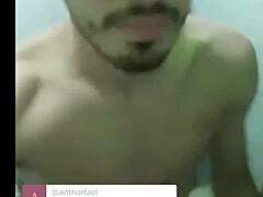 Teasing oral thrill live on camera