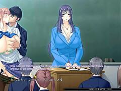 teacher's intense desire unfolds