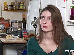 European Babe's Solo Berlin Thrill