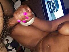 Sucking cock hard in late night