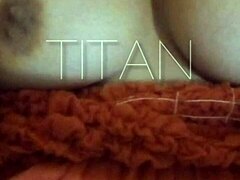 Monster cock pounding pussy while parents away