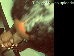 Ebony Babe Takes Massive Ride