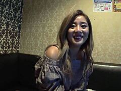 Petite Asian in raw homemade fun