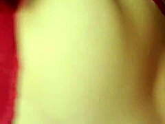 Latina’s Teasing Touch On Natural Tits Today