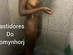 Mulata Yndiazynha's Anal Before Filming Shower