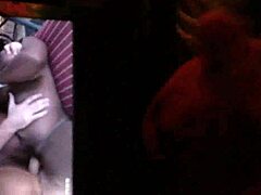 Handjob Cumshot On Big Tits After Hard Cock