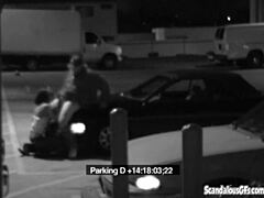 steamy surprise in carpark hideout