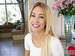 Mila Blaze Shines in Creamy Action