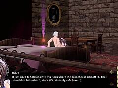 holyknightricca part 3 features intense anime blowjob and bdsm action