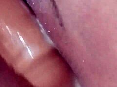 Maribel’s Raw Creampie With MILF Pussy Play