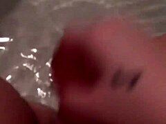 BBW'S BATH DILDO PLAY