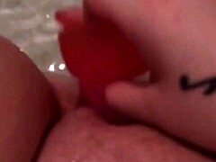 BBW'S BATH DILDO PLAY