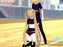 Busty Elaine in 3D Anime