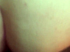 White BBW Takes Hard Backshots With Messy Cumshot