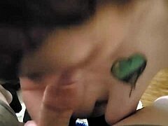 Dirty Little Slut Sucking Cock Hard