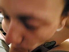 Dirty Little Slut Sucking Cock Hard